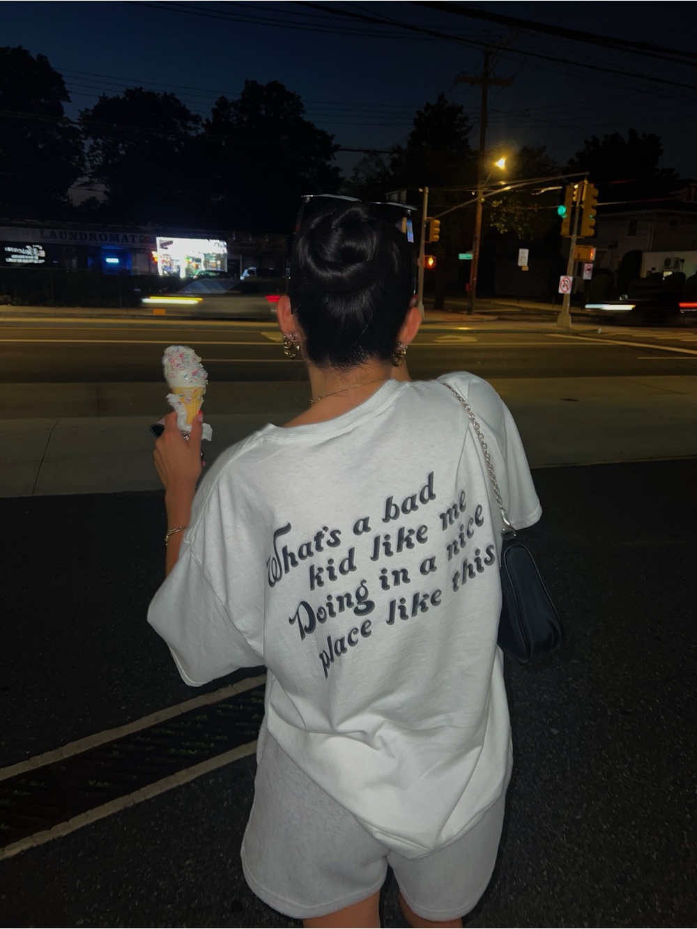 White Graphic Tee-Print Men’s T-Shirt Alab - Zumiez